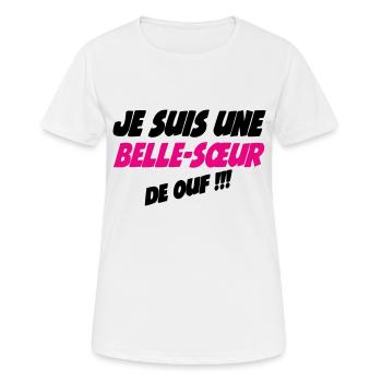 I'm a crazy Sister-in-Law!! - Women's Breathable T-Shirt - white - Front - AI Model Female 172 dark (172cm)