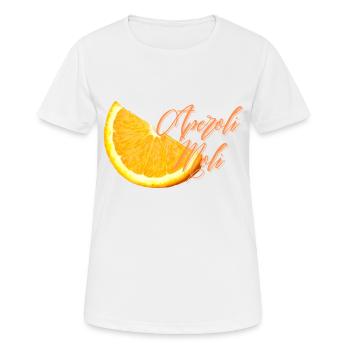 Moli apéritif - T-shirt respirant Femme - blanc - Devant - AI Model Female 172 dark (172cm)
