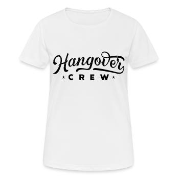 Hangover Crew - Women's Breathable T-Shirt - white - Front - AI Model Female 172 dark (172cm)