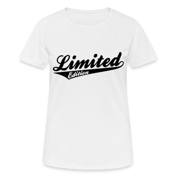 Limited Edition - T-shirt respirant Femme - blanc - Devant - AI Model Female 172 dark (172cm)