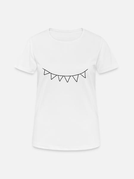pennant - Women's Breathable T-Shirt - white