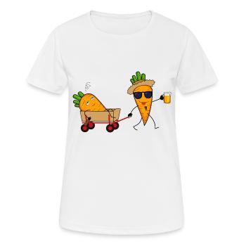 Marpinger Morde - Frauen T-Shirt atmungsaktiv - Weiß - Vorne - AI Model Female 172 dark (172cm)