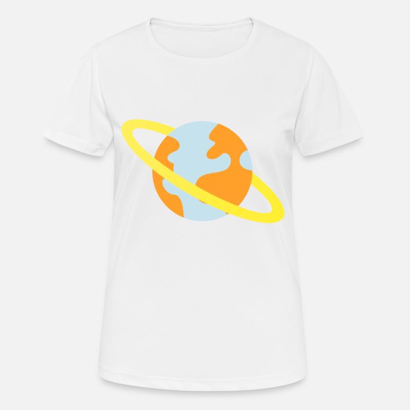Our Earth in a Parallel Universe - Women's Breathable T-Shirt - white