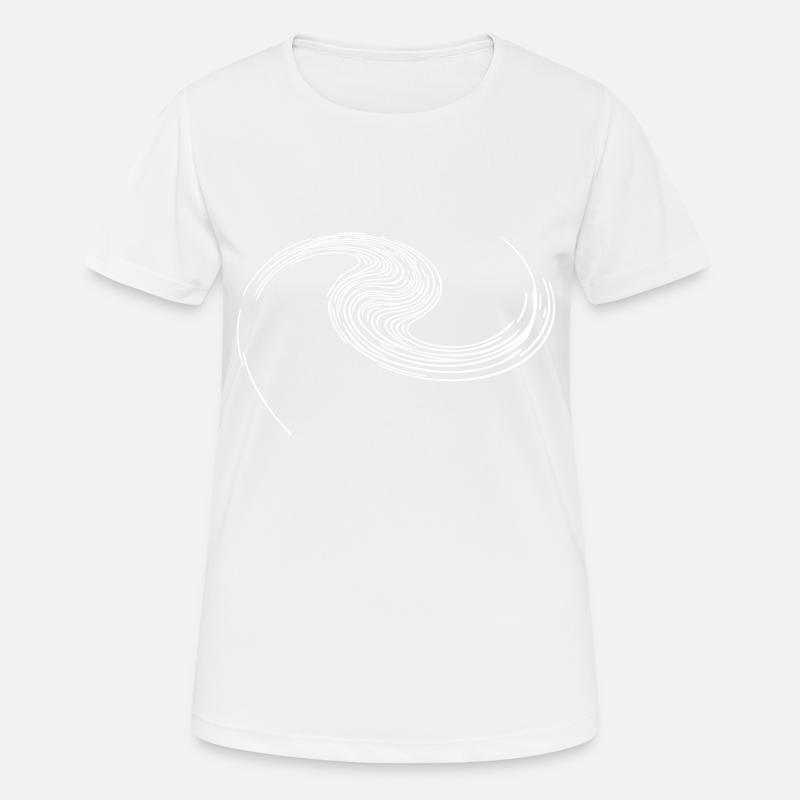Spiral Geometry - Spiral Galaxy - Women's Breathable T-Shirt - white