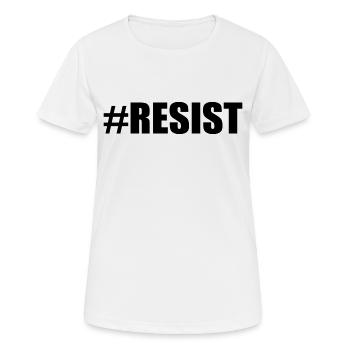 Resist - T-shirt respirant Femme - blanc - Devant - AI Model Female 172 dark (172cm)