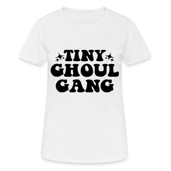 Tiny Ghoul Gang Halloween - Women's Breathable T-Shirt - white - Front - AI Model Female 172 dark (172cm)