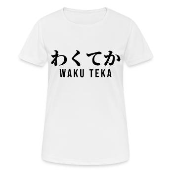 Japonais - T-shirt respirant Femme - blanc - Devant - AI Model Female 172 dark (172cm)
