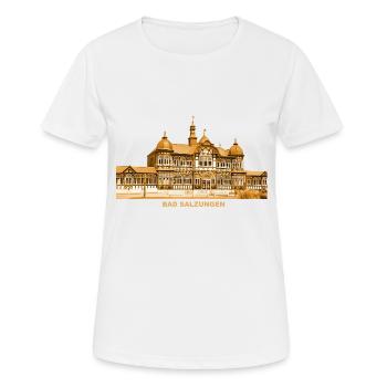 Bad Salzungen Heilbad Sole Wartburgkreis Thüringen - Women's Breathable T-Shirt - white - Front - AI Model Female 172 dark (172cm)