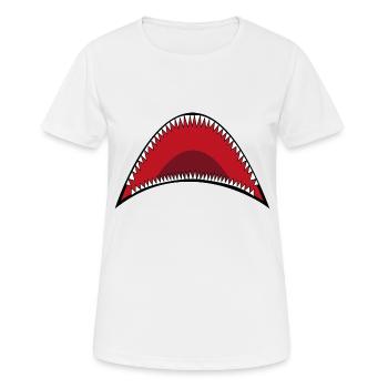 hai mund - Frauen T-Shirt atmungsaktiv - Weiß - Vorne - AI Model Female 172 dark (172cm)