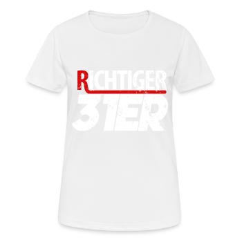 Richtiger 31er Verräter Paragraph 31 Geschenk - Frauen T-Shirt atmungsaktiv - Weiß - Vorne - AI Model Female 172 dark (172cm)