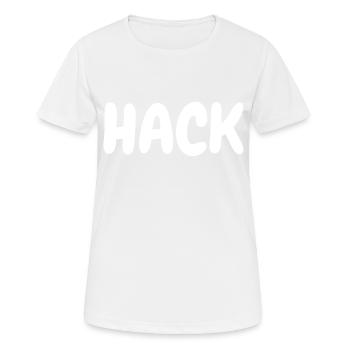 Hackfleisch Hack Karneval Kostüm Geschenk - Frauen T-Shirt atmungsaktiv - Weiß - Vorne - AI Model Female 172 dark (172cm)
