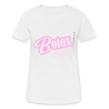 Botox Dealer with Syringe Beauty Plastic Surgeon - Women's Breathable T-Shirt - white - Front - AI Model Female 172 dark (172cm)