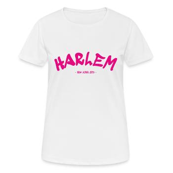 Harlem - New York City - USA - America - Women's Breathable T-Shirt - white - Front - AI Model Female 172 dark (172cm)