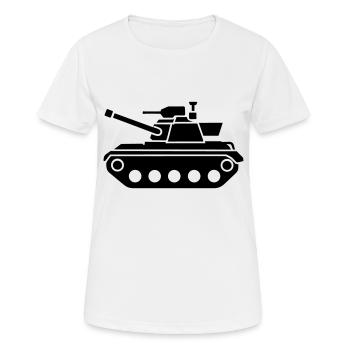 tank - T-shirt respirant Femme - blanc - Devant - AI Model Female 172 dark (172cm)