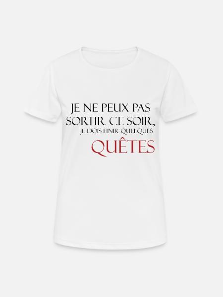Geek ;) - Frauen T-Shirt atmungsaktiv - Weiß