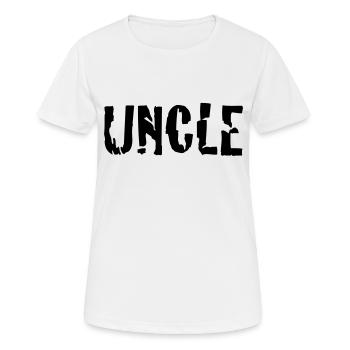 uncle - Women's Breathable T-Shirt - white - Front - AI Model Female 172 dark (172cm)
