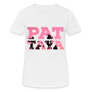 Pattaya - Frauen T-Shirt atmungsaktiv - Weiß - Vorne - AI Model Female 172 dark (172cm)