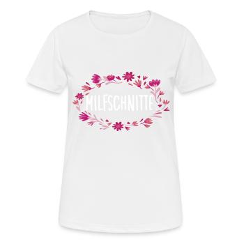 cuts great outfit for moms and girlfriend - Women's Breathable T-Shirt - white - Front - AI Model Female 172 dark (172cm)
