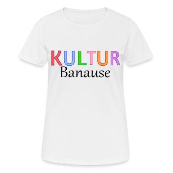 Culture Banause - Women's Breathable T-Shirt - white - Front - AI Model Female 172 dark (172cm)