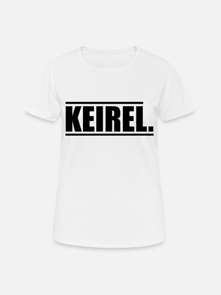 Keirel - Frauen T-Shirt atmungsaktiv - Weiß