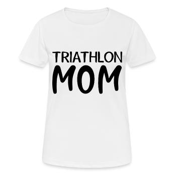 Triathlon - T-shirt respirant Femme - blanc - Devant - AI Model Female 172 dark (172cm)