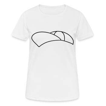 cool kappe hut muetze capy kopfbedeckung design cl - Frauen T-Shirt atmungsaktiv - Weiß - Vorne - AI Model Female 172 dark (172cm)