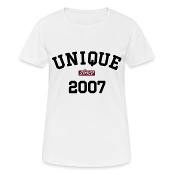 uni2007 - Women's Breathable T-Shirt - white - Front - AI Model Female 172 dark (172cm)