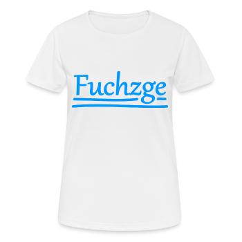 Fuchzge-50.Geburtstag-Bayrisch-fünfzig-50 Jahre - Frauen T-Shirt atmungsaktiv - Weiß - Vorne - AI Model Female 172 dark (172cm)