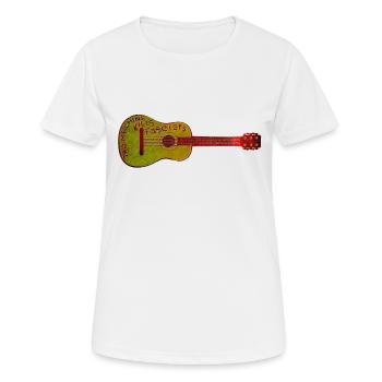 Cette machine tue fasciste - T-shirt respirant Femme - blanc - Devant - AI Model Female 172 dark (172cm)