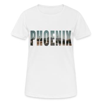 Phoenix - Women's Breathable T-Shirt - white - Front - AI Model Female 172 dark (172cm)