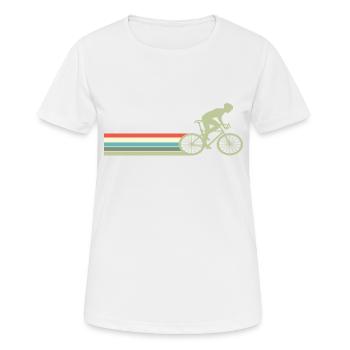 Retro Bike Bike Vintage hobby - Women's Breathable T-Shirt - white - Front - AI Model Female 172 dark (172cm)