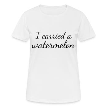 Dancing Dance Music - Women's Breathable T-Shirt - white - Front - AI Model Female 172 dark (172cm)