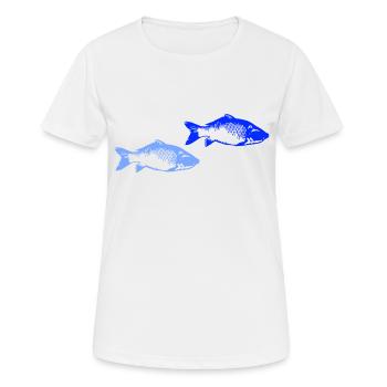 Pisces 2 - Women's Breathable T-Shirt - white - Front - AI Model Female 172 dark (172cm)