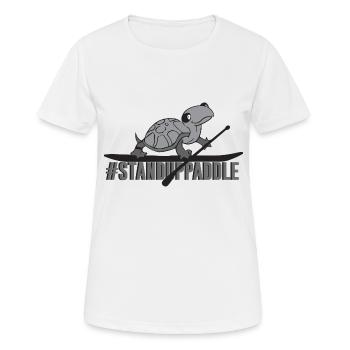 SOUPER - T-shirt respirant Femme - blanc - Devant - AI Model Female 172 dark (172cm)