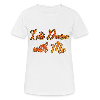 Lets Dance - Women's Breathable T-Shirt - white - Front - AI Model Female 172 dark (172cm)