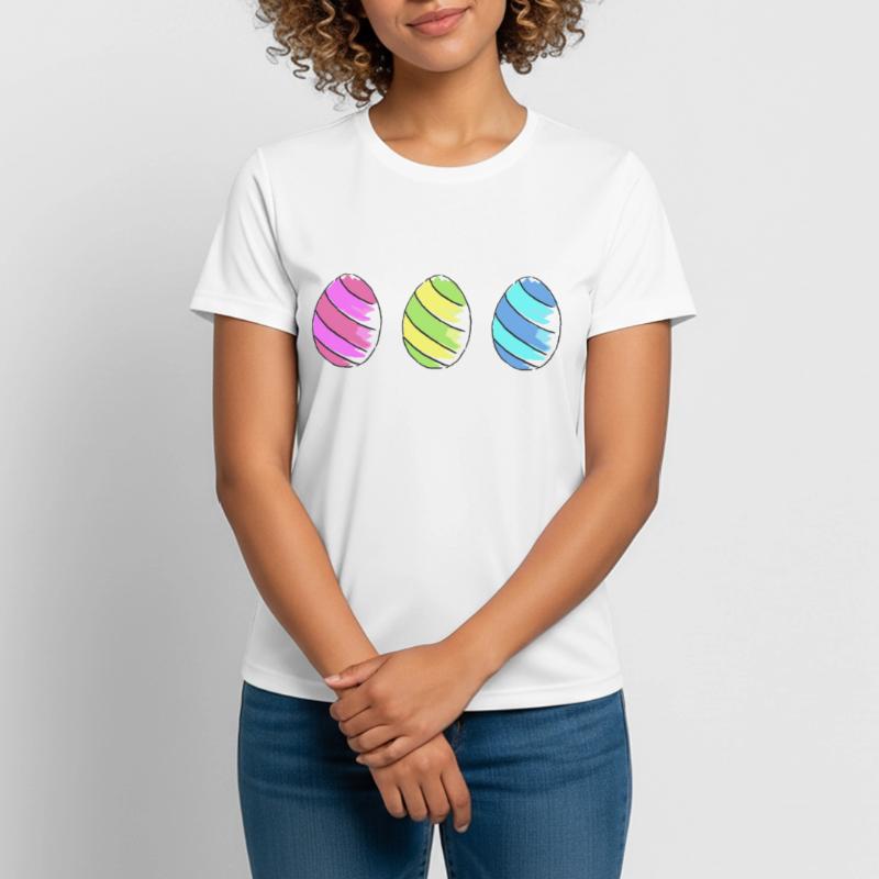 eggs eggs easter easteregg easter eggs easter75 Women's Breathable T-Shirt