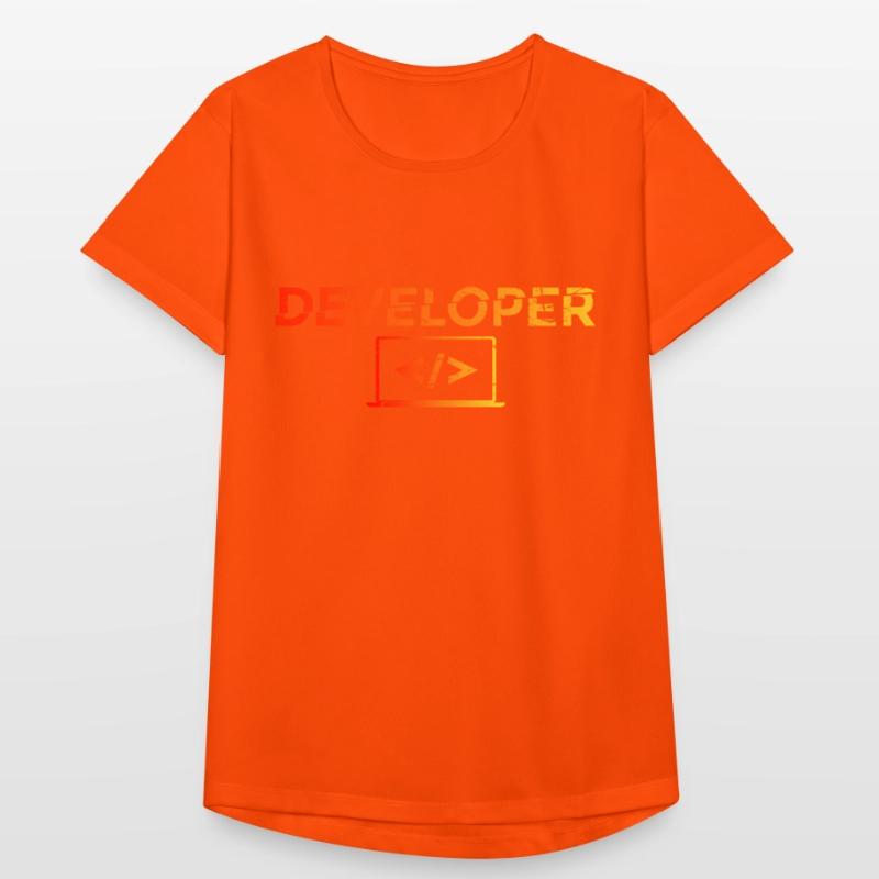 Developer - Informatik IT EDV PC Computer Shirt Women's Breathable T-Shirt