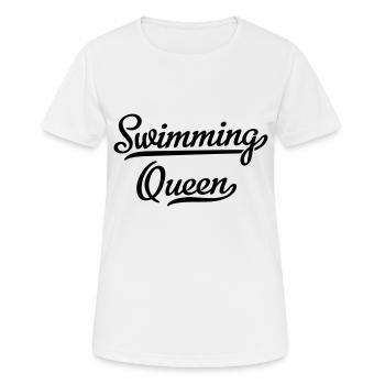 Nager - T-shirt respirant Femme - blanc - Devant - AI Model Female 172 dark (172cm)
