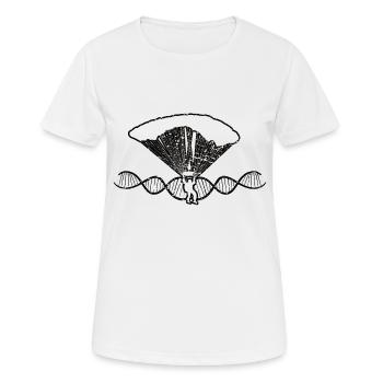 Paragleiter Paragliding Gleitschirmfliegen - Frauen T-Shirt atmungsaktiv - Weiß - Vorne - AI Model Female 172 dark (172cm)