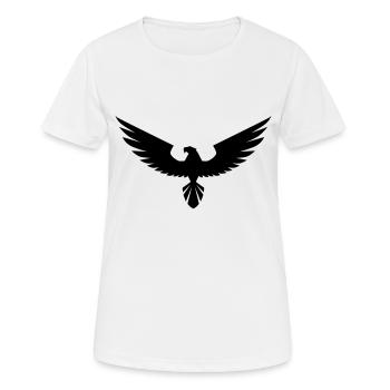 Hawk - Women's Breathable T-Shirt - white - Front - AI Model Female 172 dark (172cm)