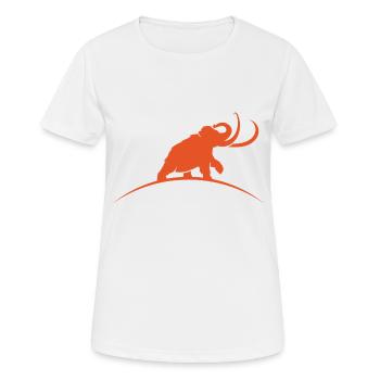 Mammoth roars - Women's Breathable T-Shirt - white - Front - AI Model Female 172 dark (172cm)