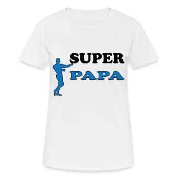 DAD - Women's Breathable T-Shirt - white - Front - AI Model Female 172 dark (172cm)