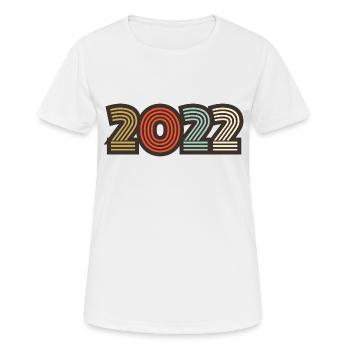 2022 Retro Vintage - Women's Breathable T-Shirt - white - Front - AI Model Female 172 dark (172cm)