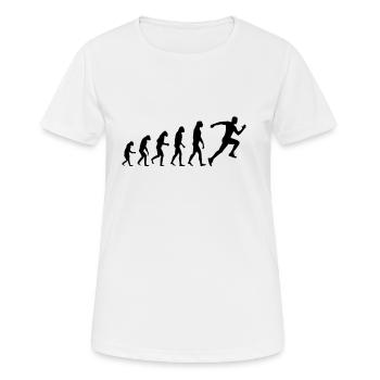 Evolution Sprinter Sport - Women's Breathable T-Shirt - white - Front - AI Model Female 172 dark (172cm)