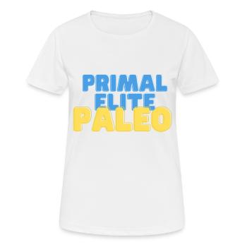 Primal Elite Paleo - Women's Breathable T-Shirt - white - Front - AI Model Female 172 dark (172cm)