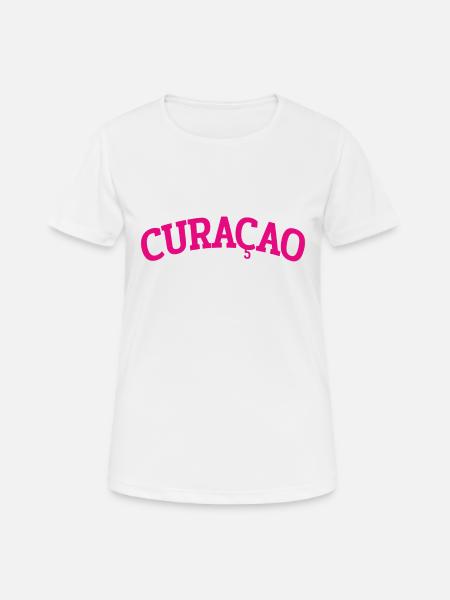 Curacao - Est 1499 - Dutch Caribbean - Karibik - Frauen T-Shirt atmungsaktiv - Weiß
