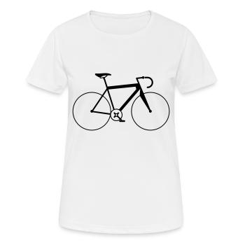 Bike - Bike - Women's Breathable T-Shirt - white - Front - AI Model Female 172 dark (172cm)