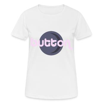 Bouton - T-shirt respirant Femme - blanc - Devant - AI Model Female 172 dark (172cm)