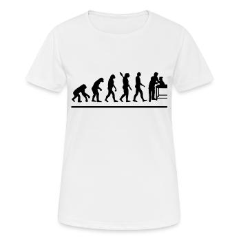 Entwicklung der Veterinärmedizin - Frauen T-Shirt atmungsaktiv - Weiß - Vorne - AI Model Female 172 dark (172cm)