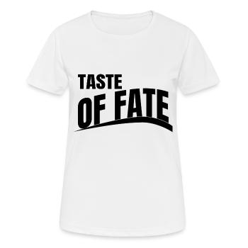 Fun Artistic Cuisine Serendipity Statement Fate - Women's Breathable T-Shirt - white - Front - AI Model Female 172 dark (172cm)